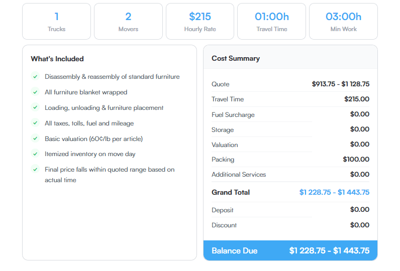 Send professional quotes in minutes from your phone