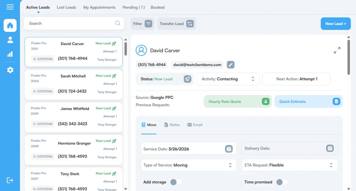 Mooxy dashboard showing all brands in one command center